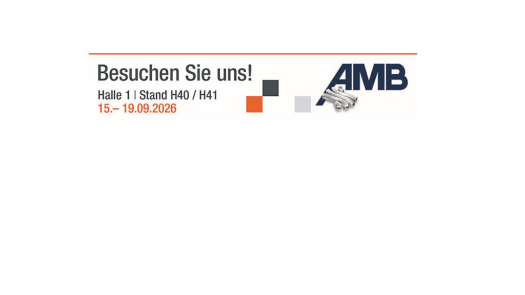 Wir stellen auf der AMB aus und freuen uns auf Ihren Besuch